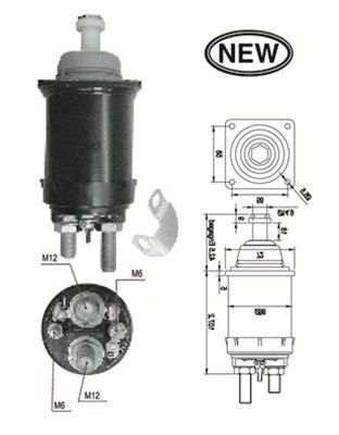 MAGNETI MARELLI Magneettikytkin, käynnistin 940113050569